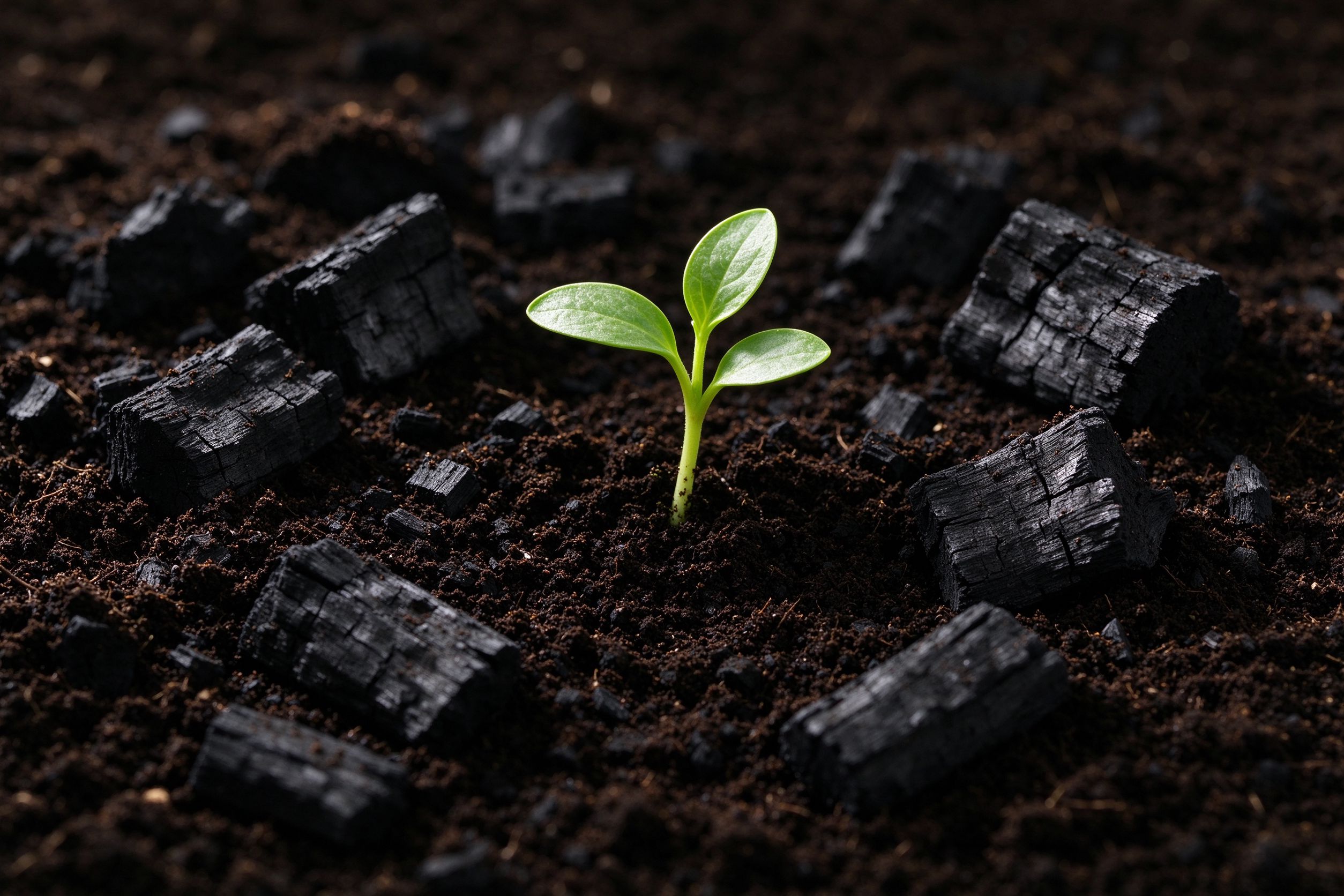 Biochar and soil